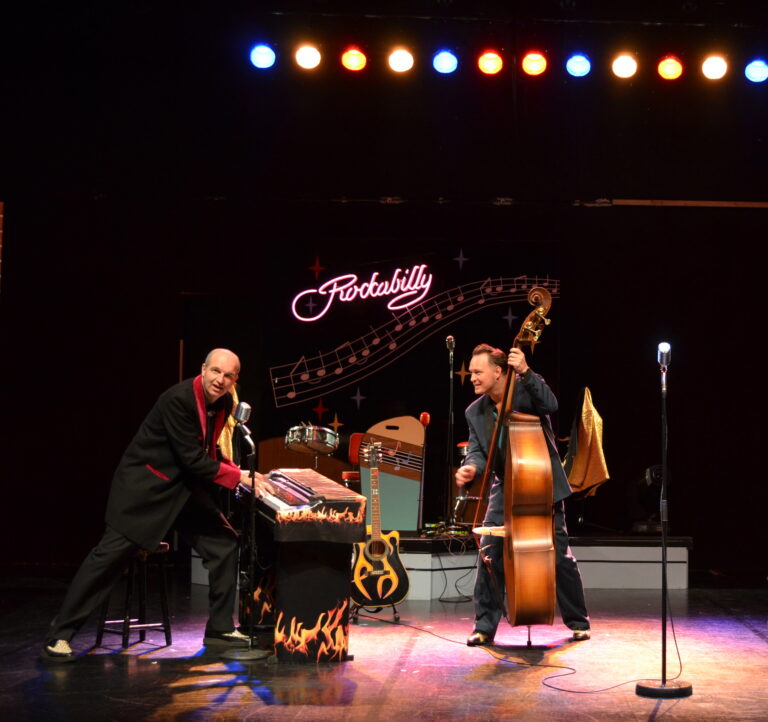 Presse 11 Das Andy Lee Duo auf der Bühne