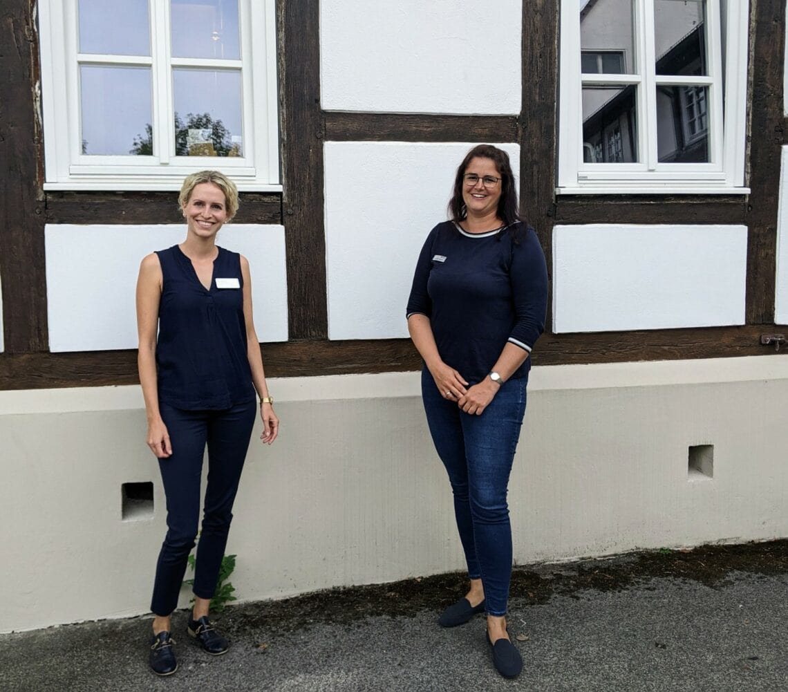 Eyleen Besser (links) und Jennifer Glandorf